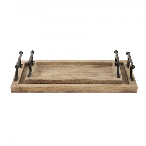 Elk Ellwood Tray Set of 2 in Natural Finish Model: S0897-10687/S2