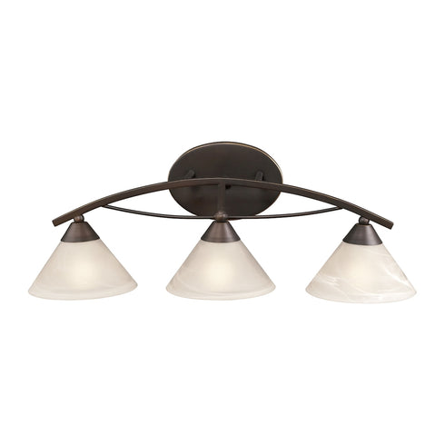 Elk Elysburg VANITY LIGHT in Oil Rubbed Bronze Finish Model: 17642/3
