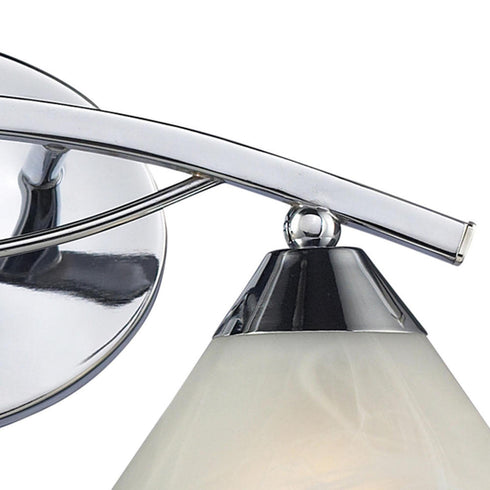 Elk Elysburg VANITY LIGHT in Polished Chrome Finish Model: 17021/2