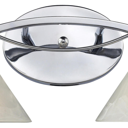 Elk Elysburg VANITY LIGHT in Polished Chrome Finish Model: 17021/2