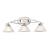 Elk Elysburg VANITY LIGHT in Satin Nickel Finish Model: 7632/3