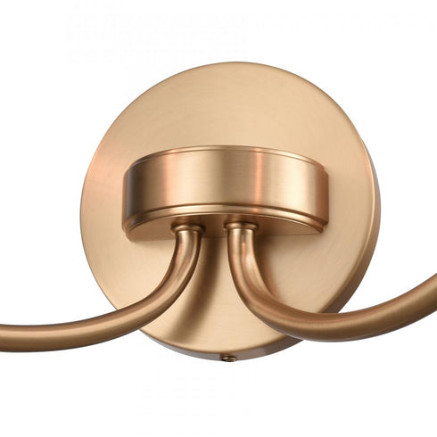Elk Emily 17 Inch Wide 2 Light Vanity Light in Brushed Gold Model: EC89263/2