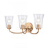 Elk Emily 23 Inch Wide 3 Light Vanity Light in Brushed Gold Model: EC89264/3