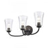Elk Emily 23 Inch Wide 3 Light Vanity Light in Matte Black Model: EC89254/3
