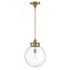 Elk_discontinued Emma 14 Inch Wide 1 Light Pendant in Antique Brass Model: 4801-AN-CL