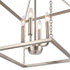 Elk Emmett 17 Inch Wide 4 Light Pendant in Brushed Nickel Model: EC89814/4