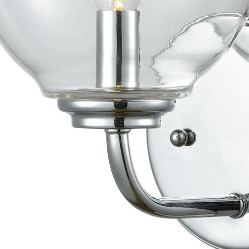 Elk Emory VANITY LIGHT in Polished Chrome Finish Model: 81360/1