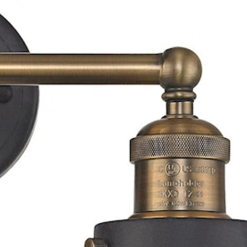 Elk English Pub VANITY LIGHT in Antique Brass Finish Model: 67181/2