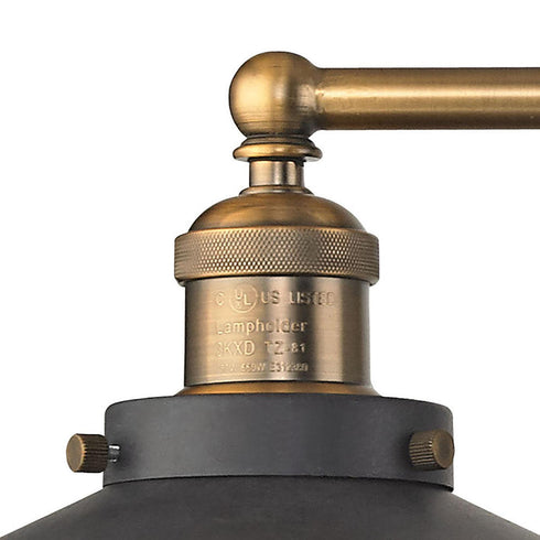 Elk English Pub VANITY LIGHT in Antique Brass Finish Model: 67182/3