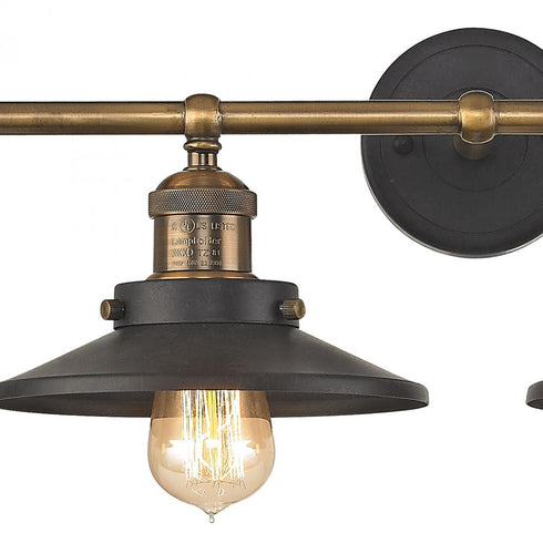Elk English Pub VANITY LIGHT in Antique Brass Finish Model: 67183/4