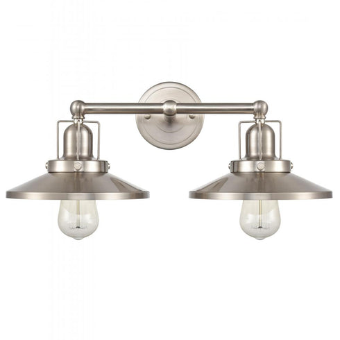 Elk English Pub VANITY LIGHT in Satin Nickel Finish Model: 96141/2