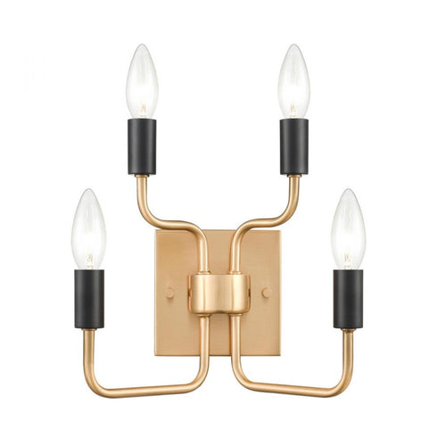 Elk Epping Avenue SCONCE in Aged Brass Finish Model: H0018-8567
