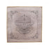 Elk Etched Metal Table Chateau Square TOP in Pewter Finish Model: TABLE002-TOP
