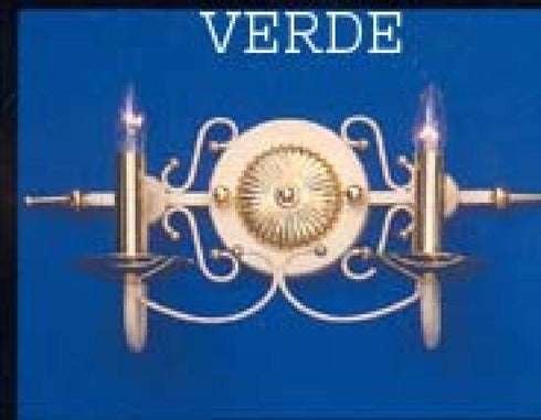 Elk European Crafted 2 Light SCONCE in Gold Verde Verde Finish Model: 3665/2