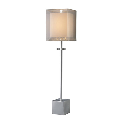 Elk Exeter TABLE LAMP in Chrome Finish Model: D1408