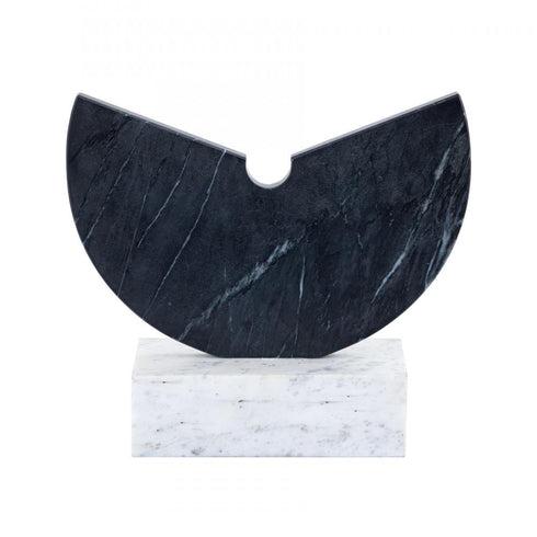 Elk_discontinued Fan Decorative Object Natural in Black Finish Model: H0897-10934
