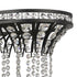 Elk Fantania 36 Inch Wide 4 Light Linear Chandelier in Matte Black Model: 82236/4