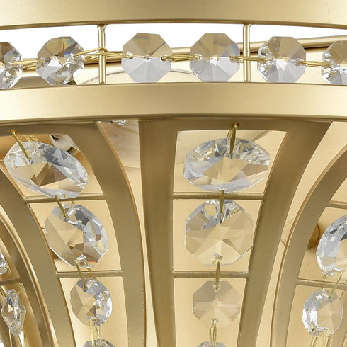 Elk Fantania 9 Inch High 1 Light Sconce in Champagne Gold Model: 82224/1