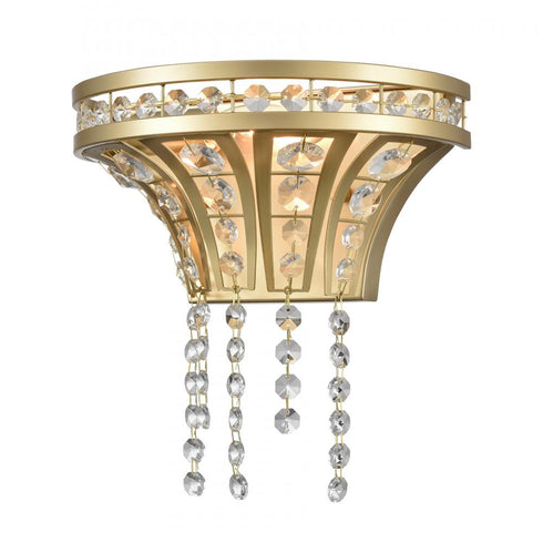 Elk Fantania 9 Inch High 1 Light Sconce in Champagne Gold Model: 82224/1