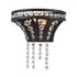 Elk Fantania 9 Inch High 1 Light Sconce in Matte Black Model: 82234/1