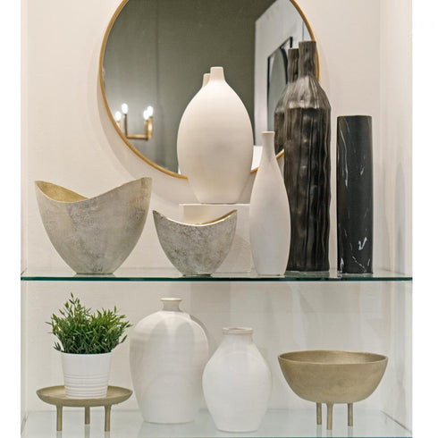 Elk Faye Vase Small in White (2 pack) (2 pack) Model: S0037-10195