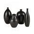 Elk Faye Vase Tall in Black (2 pack) (2 pack) Model: S0037-10192
