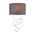 Elk Felicity SCONCE in Silver Leaf Finish Model: D4650SHORT