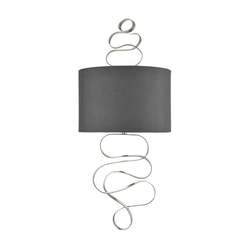 Elk Felicity SCONCE in Silver Leaf Finish Model: D4650TALL