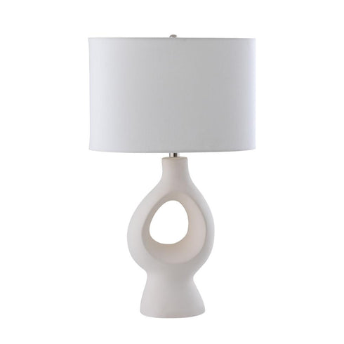 Elk Fenimore 27 Inch High 1 Light Table Lamp in White Model: H0809-11886