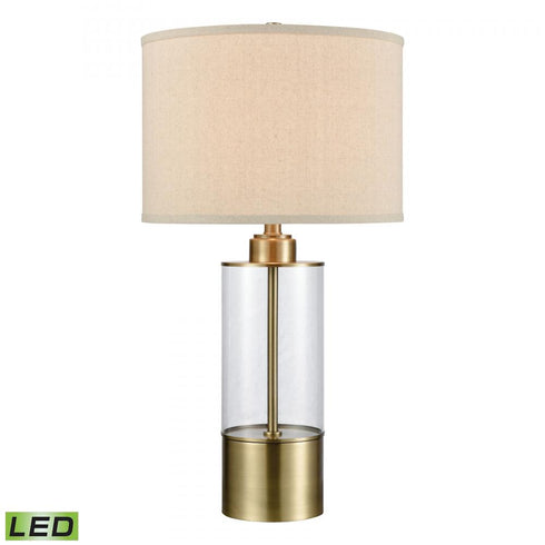 Elk Fermont 28 Inch High 1 Light Table Lamp in Clear Includes LED Bulb Model: 77149-LED