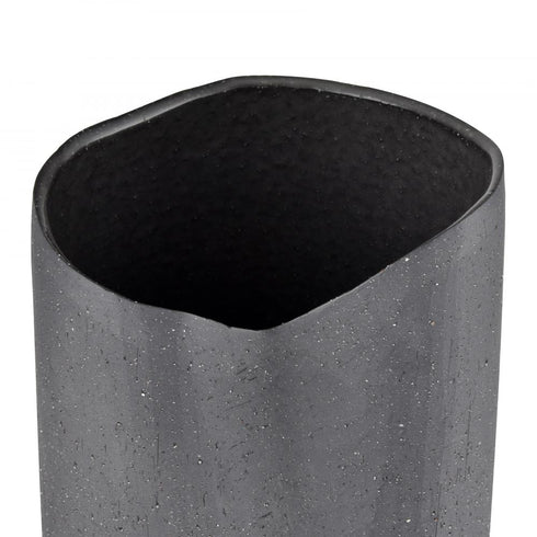 Elk Ferraro Vase Folded in Black (2 pack) (2 pack) Model: H0017-9752