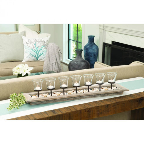 Elk Firenza CANDLE CANDLE HOLDER in Natural Finish Model: 400087