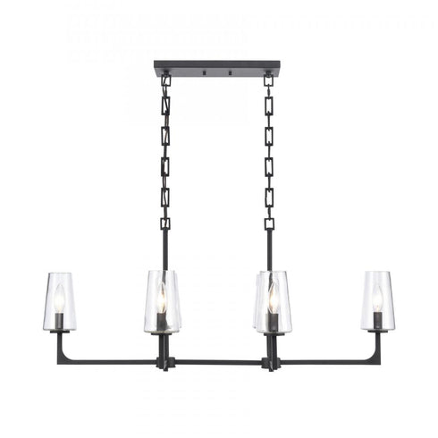 Elk Fitzroy 36'' Wide 6 Light Linear Chandelier Model: 89967/6