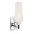 Elk Fleur 14 Inch High 1 Light Sconce in Chrome Model: 8175-CH-MO