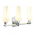 Elk Fleur 25.25 Inch Wide 3 Light Vanity Light in Chrome Model: 8177-CH-MO