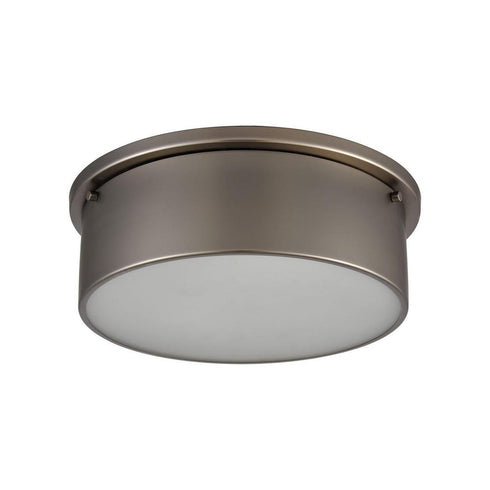 Elk Flushmounts 3 Light FLUSH MOUNT in Black Nickel Finish Model: 12111/3