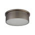 Elk Flushmounts 3 Light FLUSH MOUNT in Black Nickel Finish Model: 12111/3