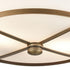 Elk Flushmounts FLUSH MOUNT in Classic Brass Finish Model: 15055/2