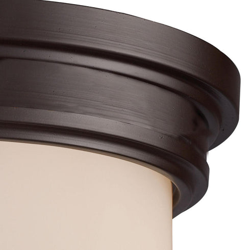 Elk Flushmounts FLUSH MOUNT in Oiled Bronze Finish Model: 15025/2