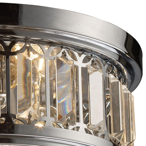 Elk Flushmounts FLUSH MOUNT in Polished Chrome Finish Model: 11226/2
