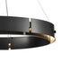 Elk Fogelberg 26 Inch Wide LED Pendant in Matte Black Model: 81664/LED