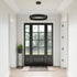 Elk Fogelberg 26 Inch Wide LED Pendant in Matte Black Model: 81664/LED