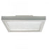Elk For-Square For Square 12 Inch Wide Integrated LED Flush Mount in Brushed Nickel Model: 5391-BN-WR
