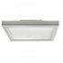 Elk For-Square For Square 12 Inch Wide Integrated LED Flush Mount in Brushed Nickel Model: 5391-BN-WR