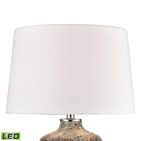 Elk Forage 29 Inch High 1 Light Table Lamp in Gray Includes LED Bulb Model: H019-7249-LED