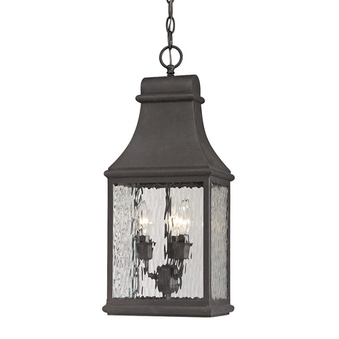 Elk Forged Jefferson HANGING in Charcoal Finish Model: 47074/3