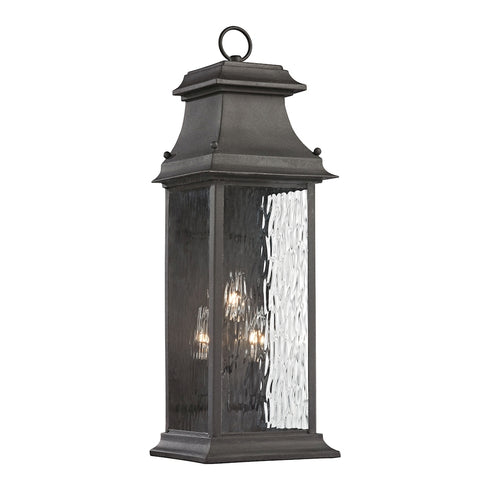 Elk Forged Provincial SCONCE in Charcoal Finish Model: 47051/3