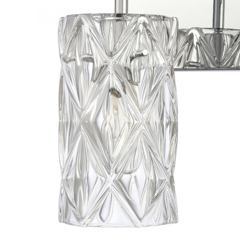 Elk Formade Crystal Forma de Crystal 14 Inch Wide 2 Light Vanity Light in Polished Chrome Model: 82191/2