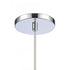 Elk Formade Crystal Forma de Crystal 4 Inch Wide 1 Light Mini Pendant in Polished Chrome Model: 82196/1