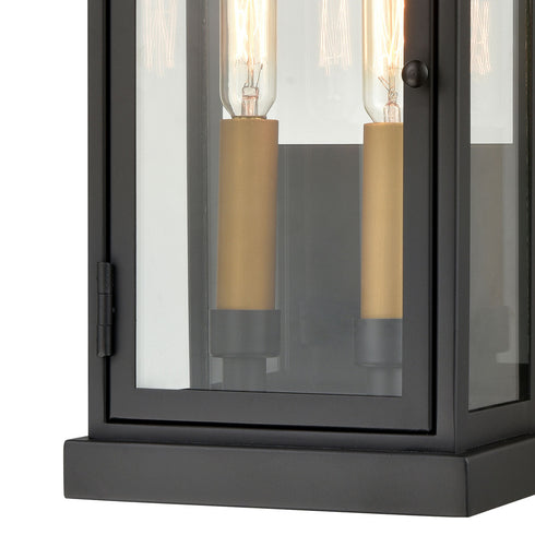 Elk Foundation SCONCE in Matte Black Finish Model: 45501/2
